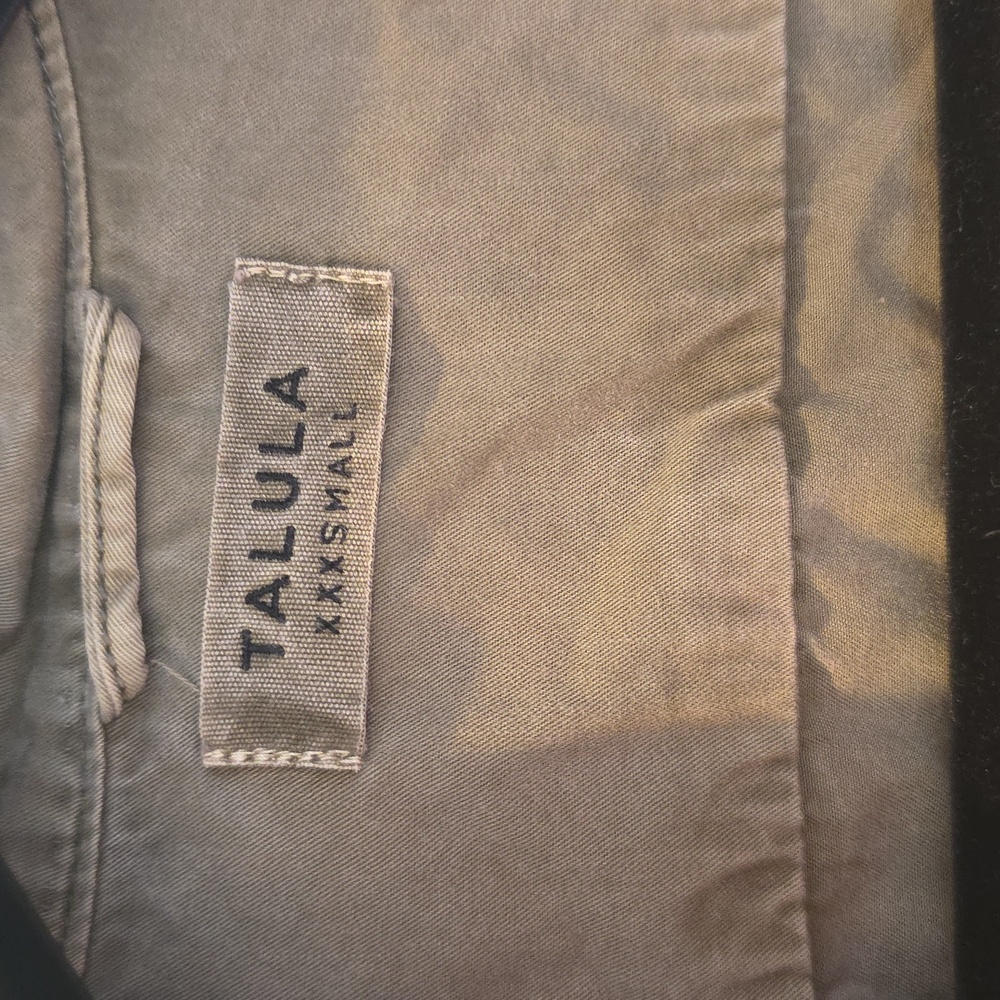 Aritzia Talula Xxs Tan Utility Jacket Y2K - Picture 5 of 6